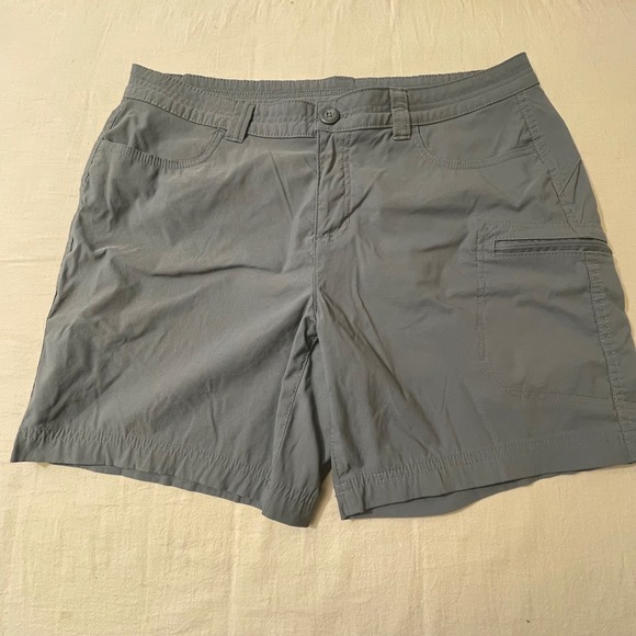Eddie Bauer Women's Size 12 Shorts Hiking Outdoor Utility Gray Active - Picture 1 of 6